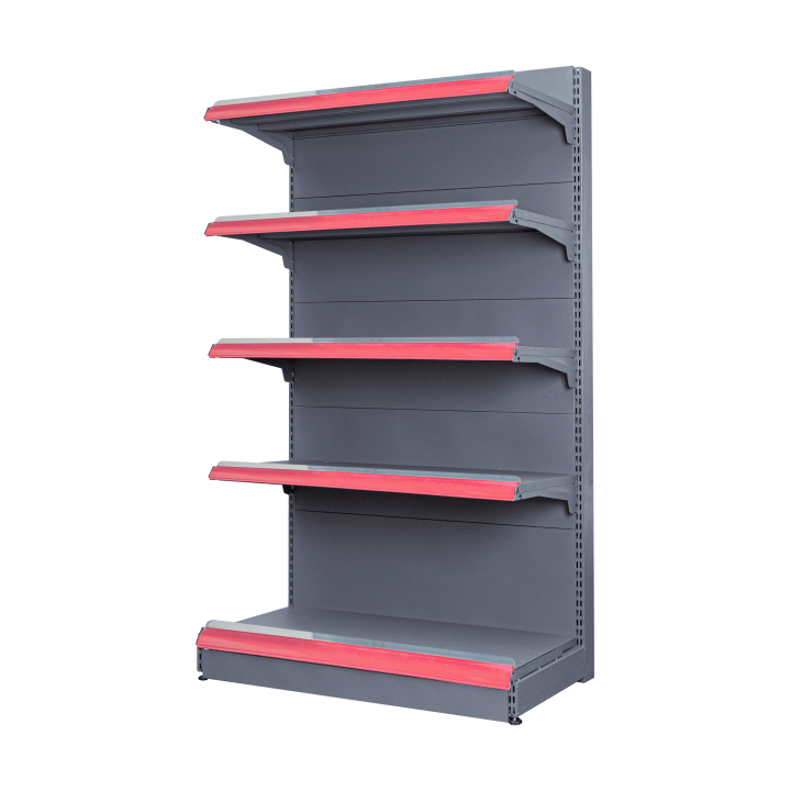Wall Shelf grey red 11zon 1