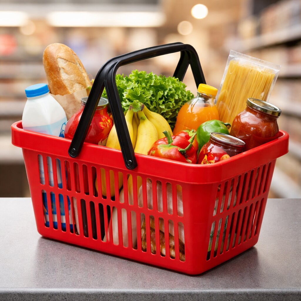 how much does a shopping basket cost