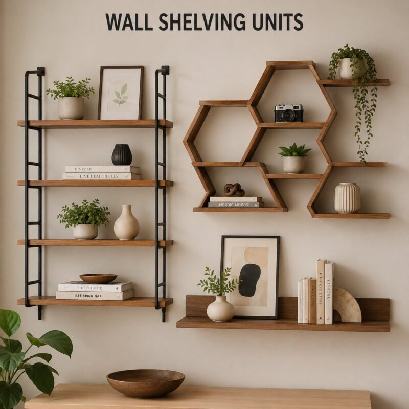 Wall Shelving Units