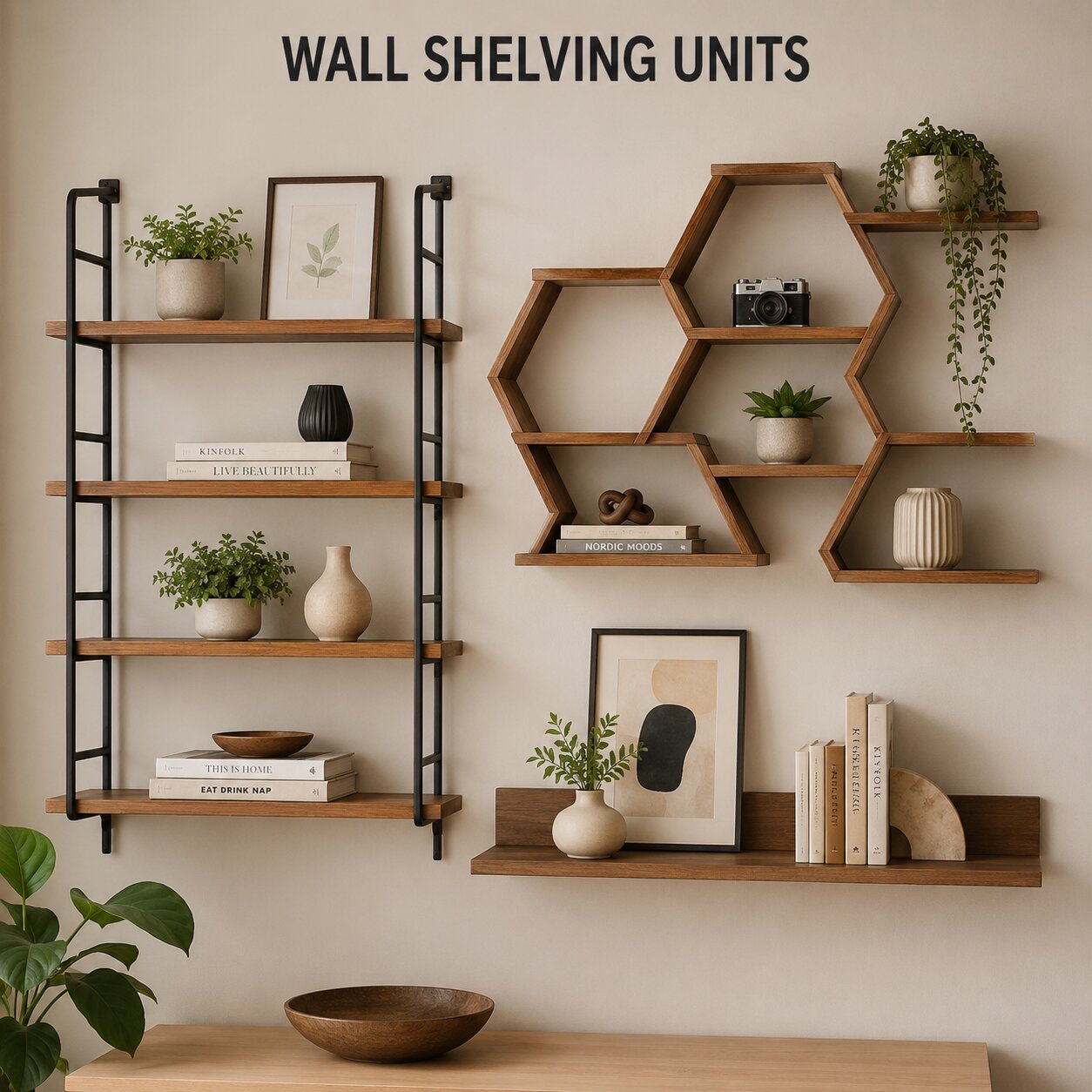 Wall Shelving Units