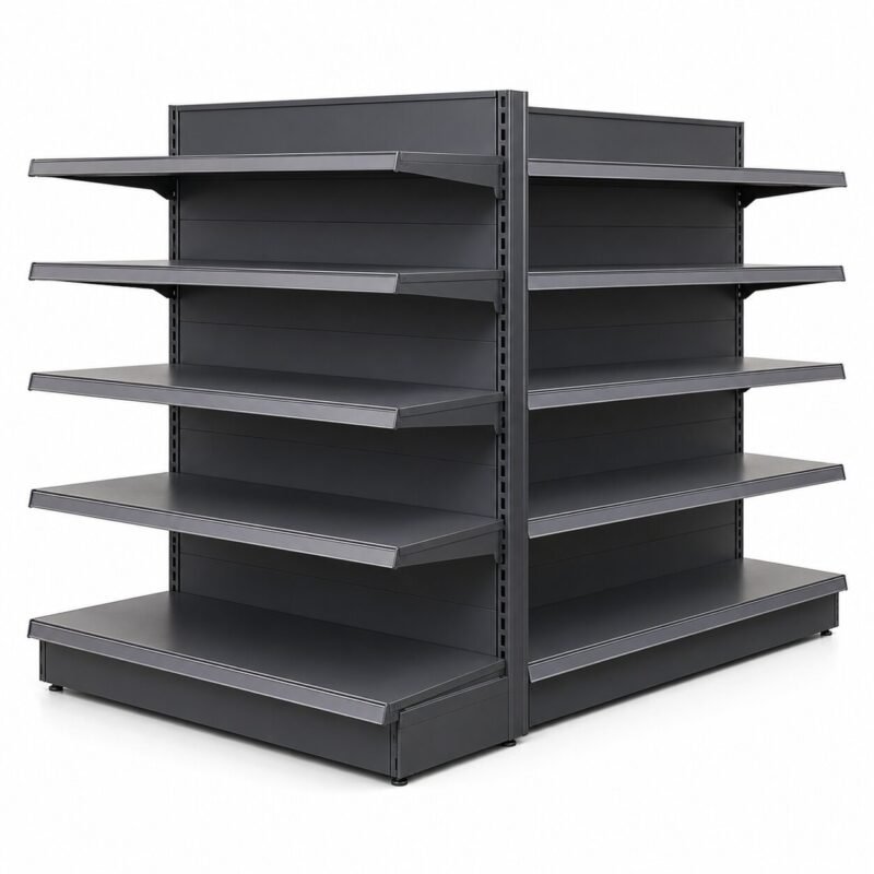 low gondola shelving