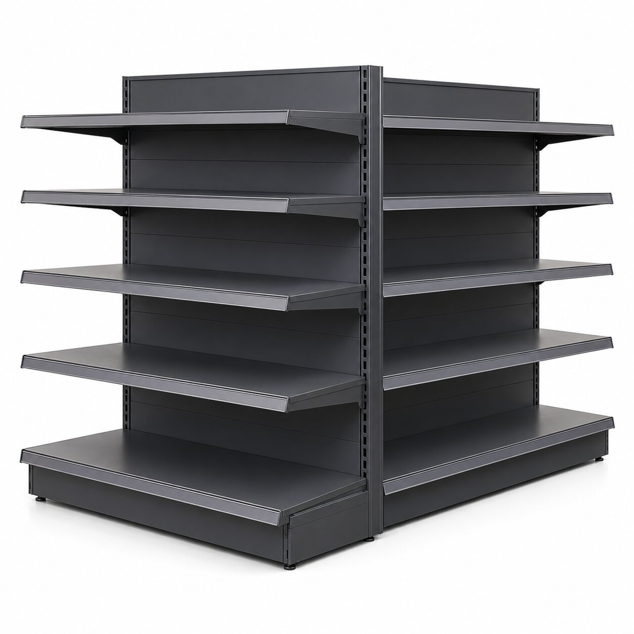 low gondola shelving