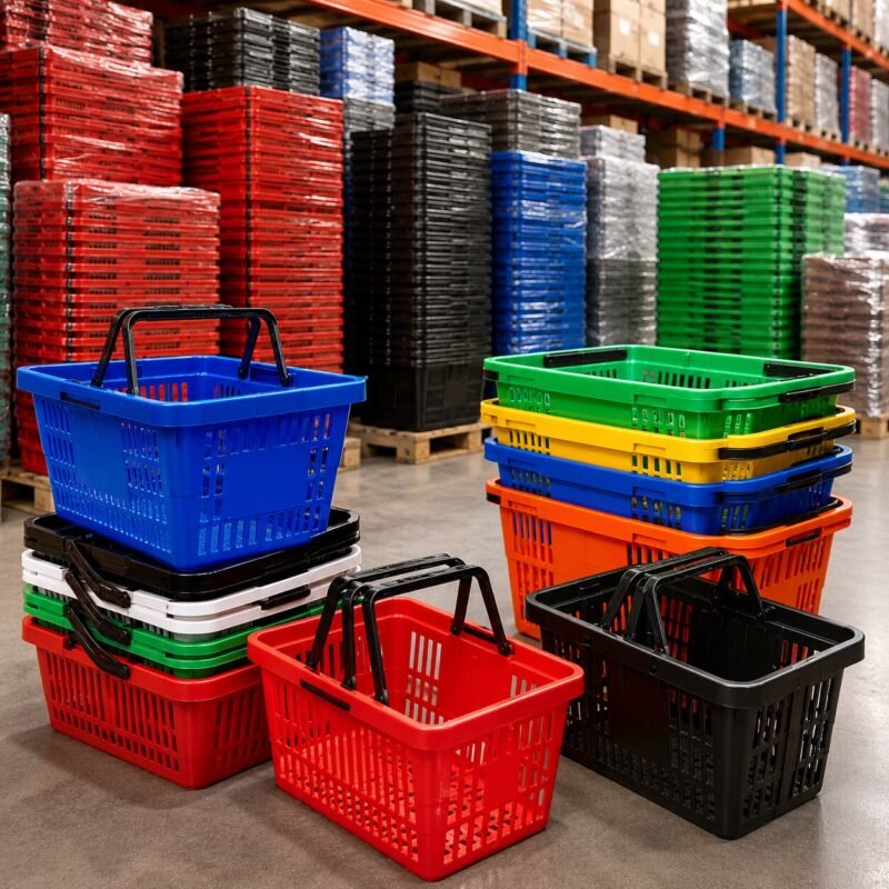retail shopping baskets wholesale