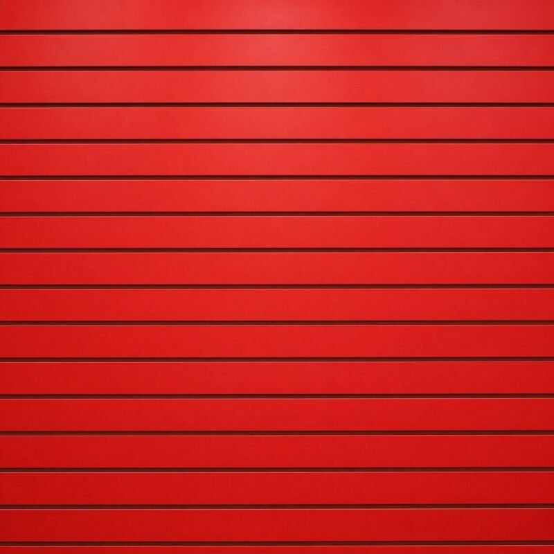 Red Slatwall