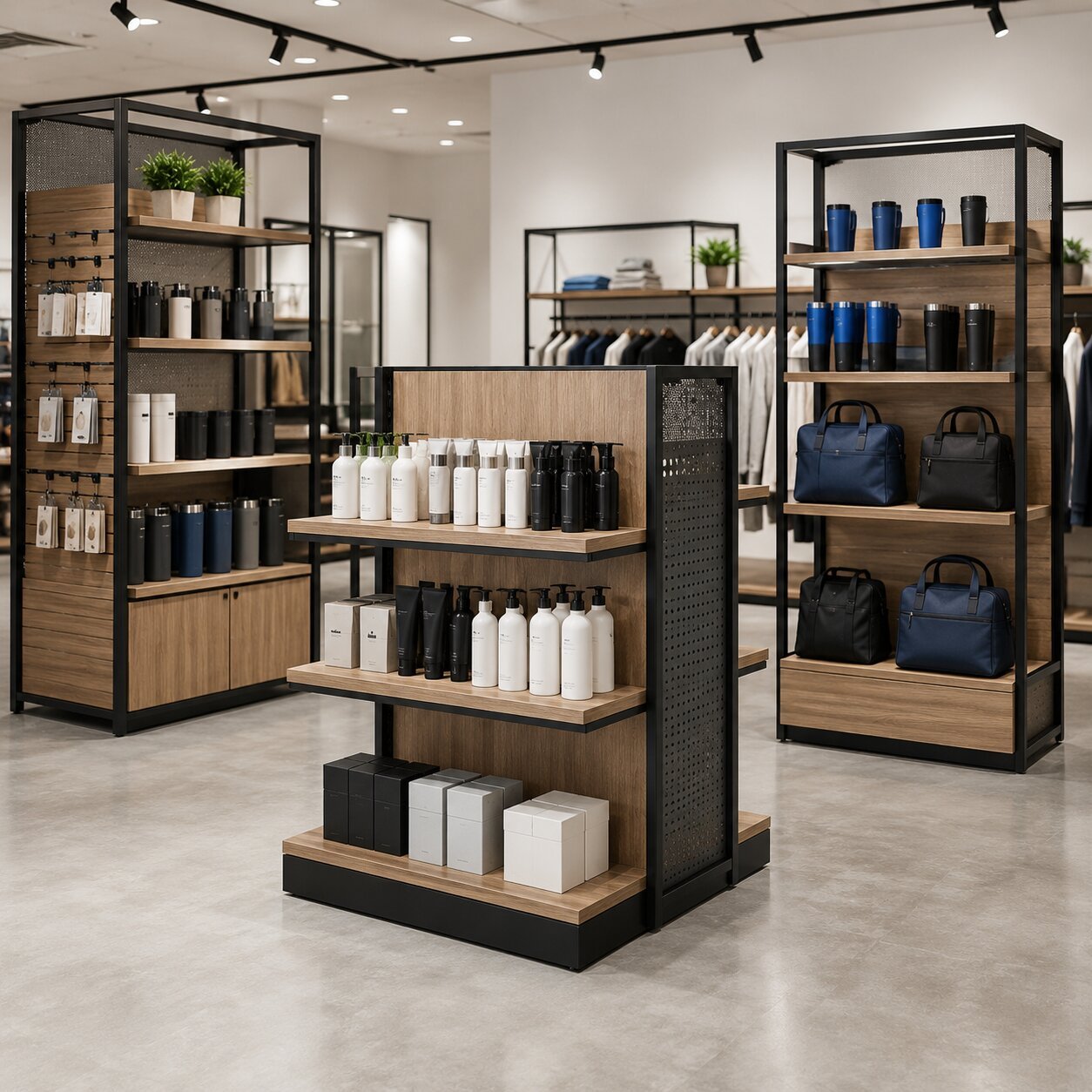 retail shop display stands