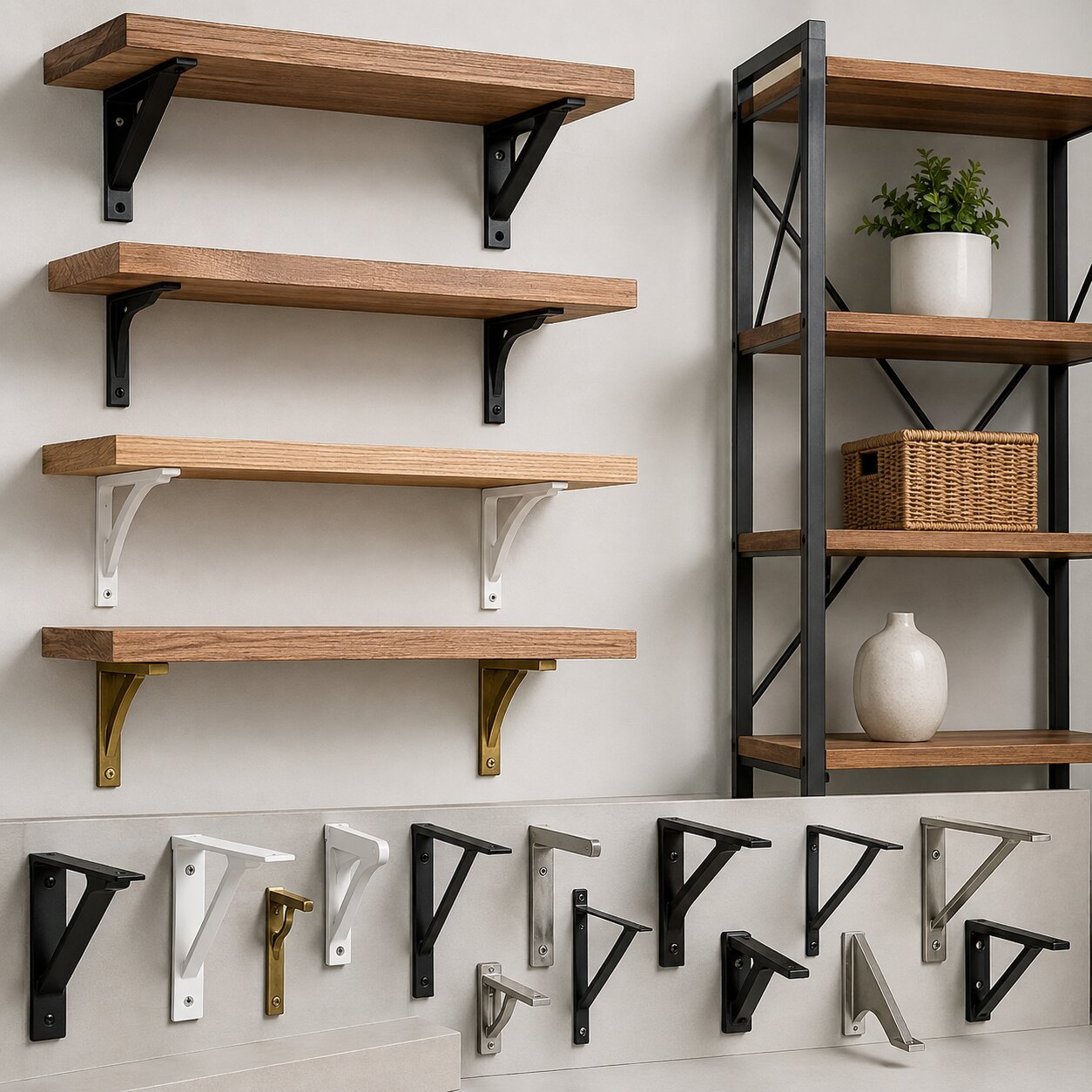 Shelves and Shelf Brackets