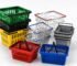 store shopping baskets