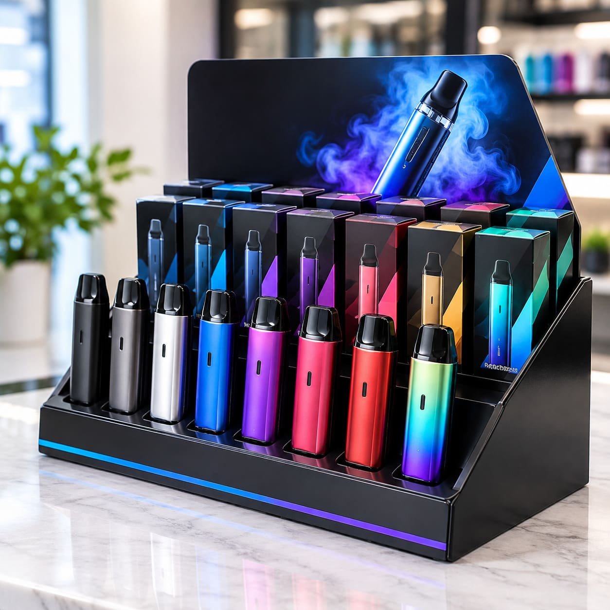 Counter Top Vape Display