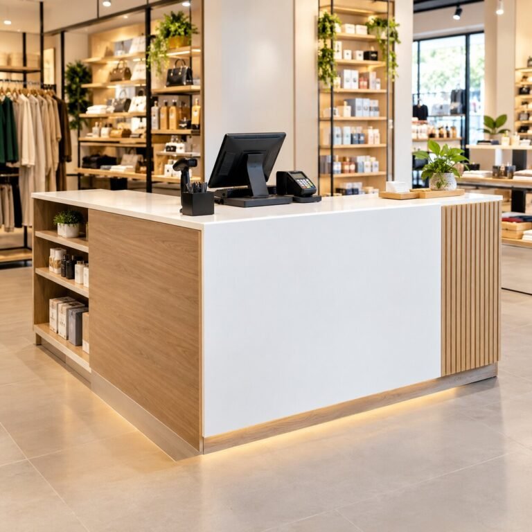 retail shop counter