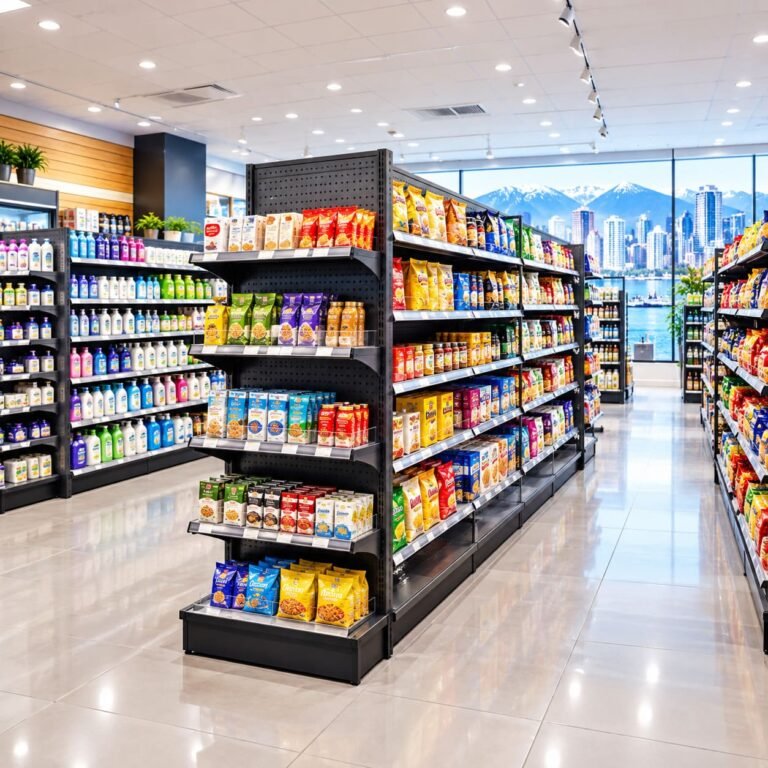 Gondola Shelving in Vancouver