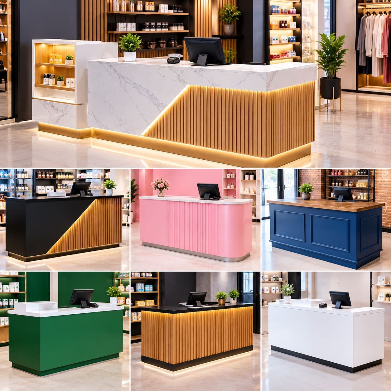 Shop Counters in England
