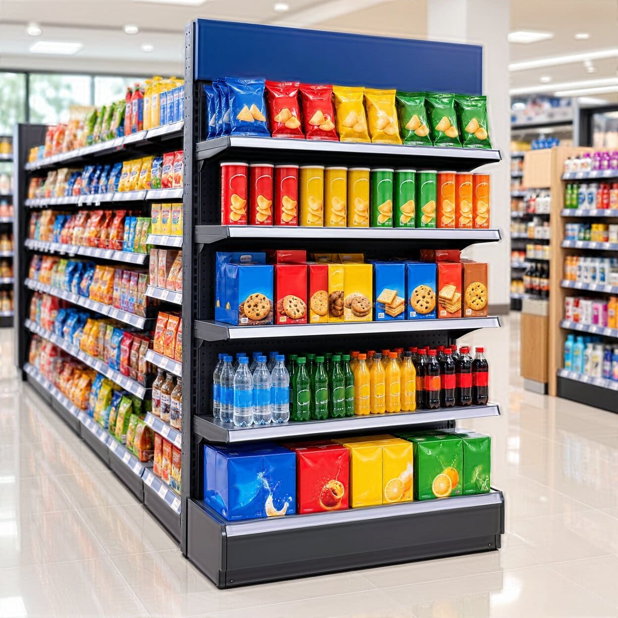 end cap displays